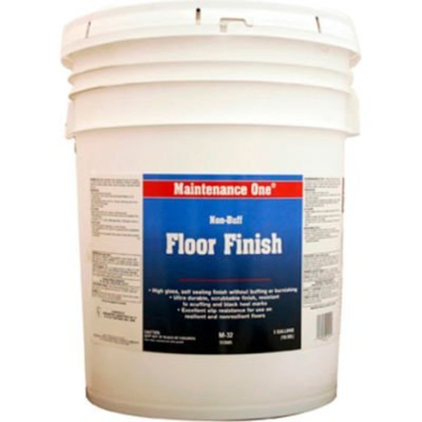 General Paint Maintenance One Non-Buff Floor Finish, 5 Gallon Pail - 512605